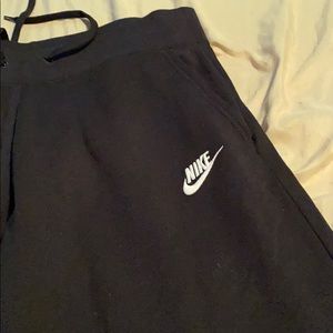 Nike wide leg sweatpants